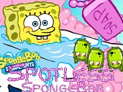 按我玩spongebob小遊戲-海綿寶寶肥皂除菌