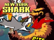 按我玩橫向捲軸小遊戲-紐約狂暴大鯊魚