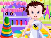 按我玩嬰兒小遊戲-嬰兒洗澡的樂趣