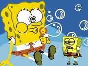 按我玩Spongebob小遊戲-海綿寶寶吹泡泡２