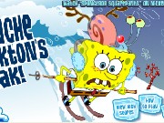 按我玩spongebob小遊戲-海綿寶寶雪崩危機