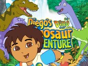 按我玩動漫小遊戲-Diego 恐龍島探險