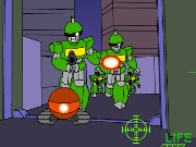 按我玩機器人小遊戲-機器戰警
