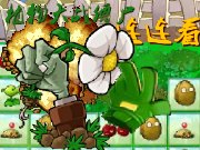 按我玩植物大戰小遊戲-植物大戰殭屍連連看