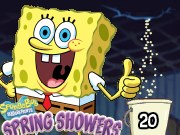 按我玩Spongebob小遊戲-海綿寶寶接沙雨