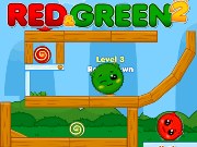 按我玩綠小遊戲-紅球與綠球２