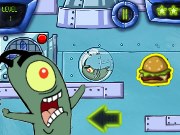 按我玩spongebob小遊戲-皮老闆偷漢堡