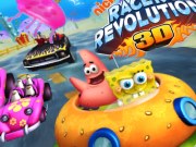 按我玩Spongebob小遊戲-海綿寶寶 3D 賽車手