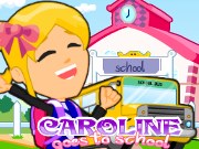按我玩卡洛琳小遊戲-卡洛琳上學