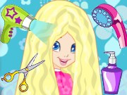 按我玩女生模擬小遊戲-波莉可愛髮型