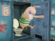 按我玩動畫小遊戲-監獄兔10-如廁時間
