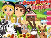 按我玩寵物小遊戲-可愛農場醫院