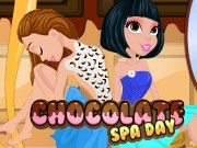 按我玩女生模擬小遊戲-巧克力 SPA