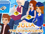 按我玩模擬養成小遊戲-空姐茱莉亞