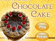 按我玩蛋糕小遊戲-巧克力蛋糕