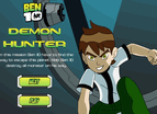 按我玩惡魔獵人小遊戲-Ben 10惡魔獵人