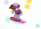 按我玩冰雪小遊戲-滑雪